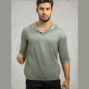 Bass Mens Polo Shirt, XL, Sage Green